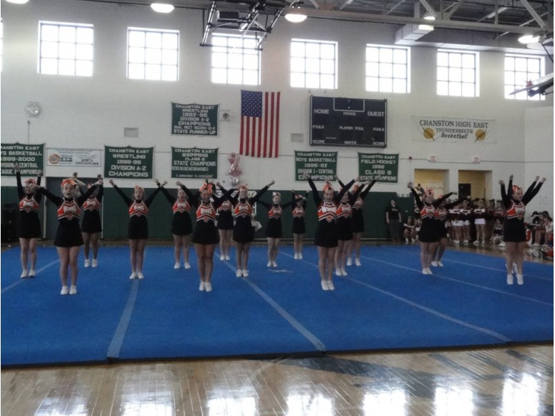 Cranston East Cheerleaders Host Invitational - Cranston, RI Patch