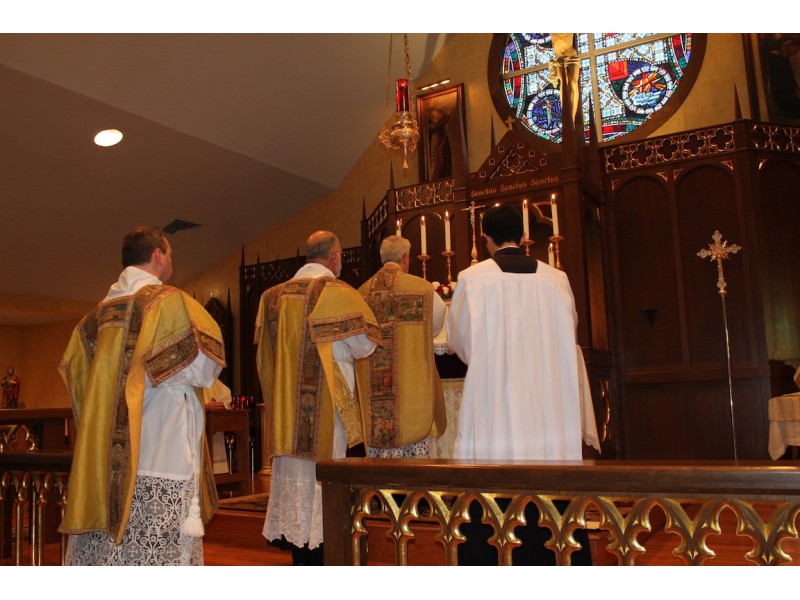 Solemn Mass In the Traditional Roman Rite - Tiverton, RI Patch