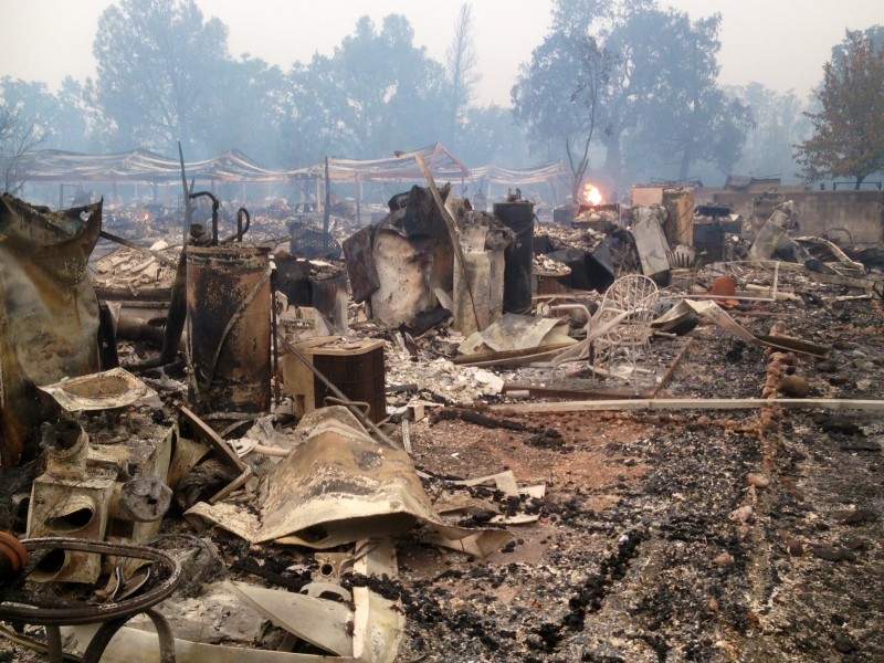 Update "Huge Destruction. Homes Destroyed Will Be in Hundreds" Napa