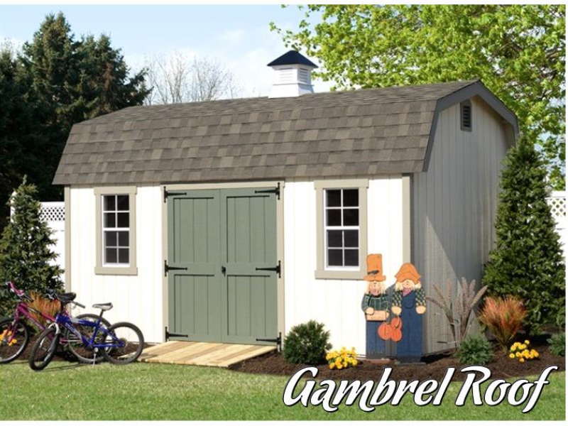 Selecting a Shed Roof for your Storage Shed: Gable vs 