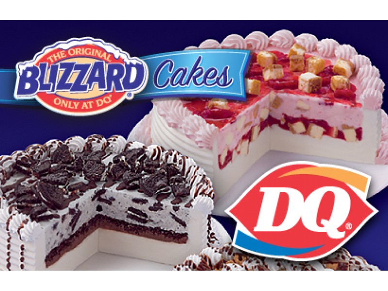 Treat Dad or your Grad to a DQ Classic Ice Cream Cake or