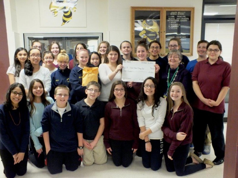 East Haven Rotary Thanks Joseph Melillo Middle School Honor Society ...