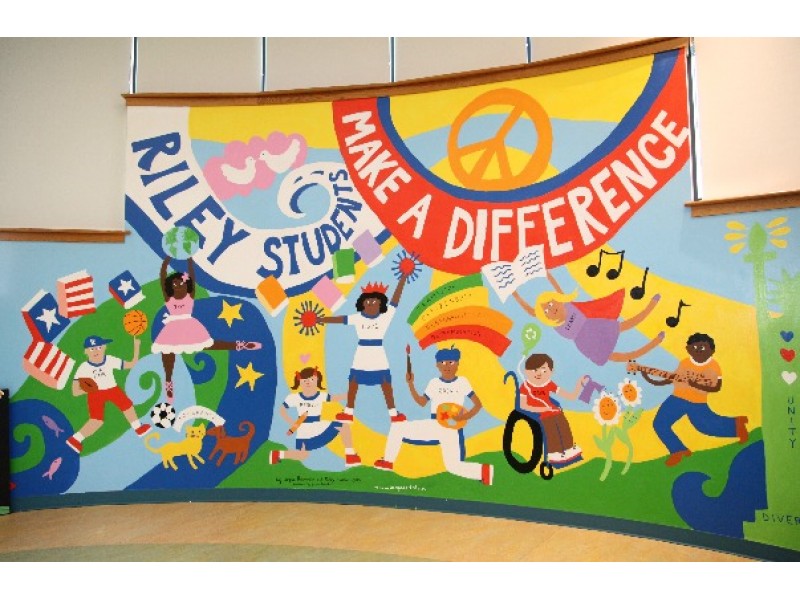 Riley Avenue Elementary School Hosts Celebration of Completed Mural ...