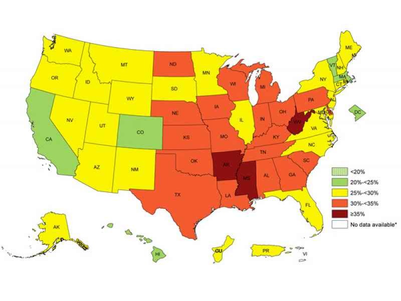 Here's a Map That Shows Just How Obese Texans Are - East Austin, TX Patch