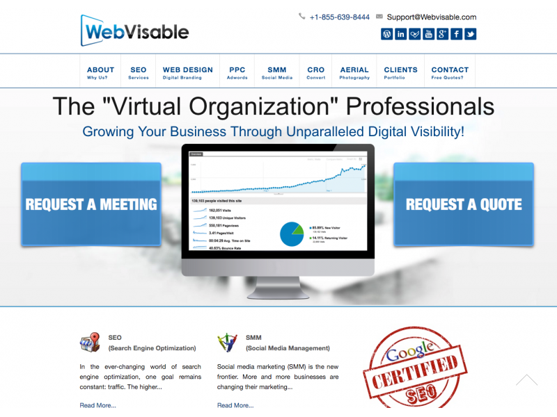 Tomorrows SEO Company Today, Webvisable Founder Richard Linden MBA Ph.D., Revolutionizes the Digital Marketing Industry