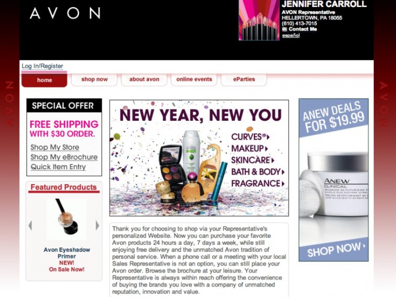 New Local Avon Representative in Hellertown