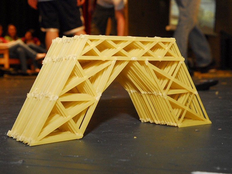 PHOTOS: Pasta Bridge Competition - Fair Lawn, NJ Patch