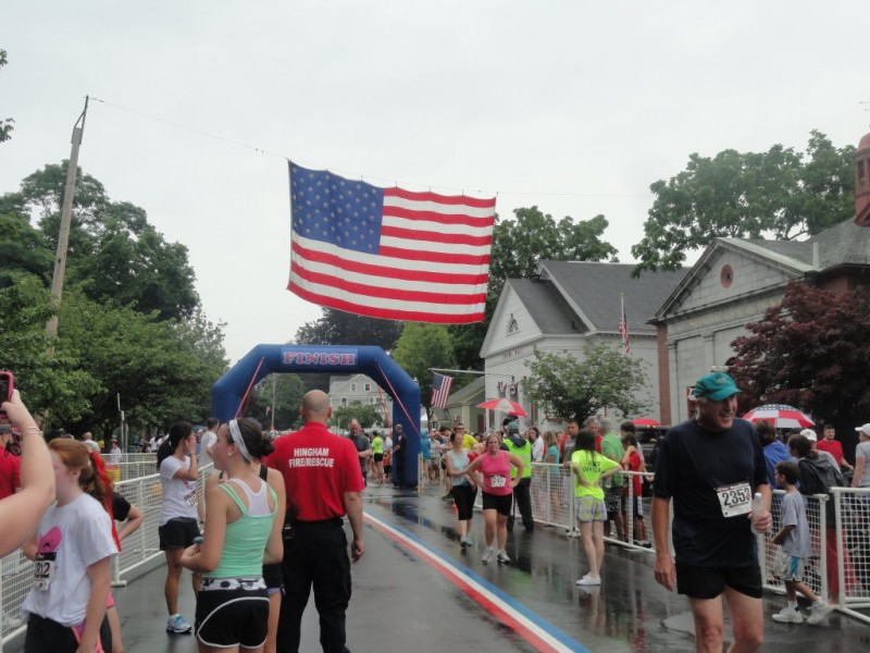 hingham ma 4th of july parade route