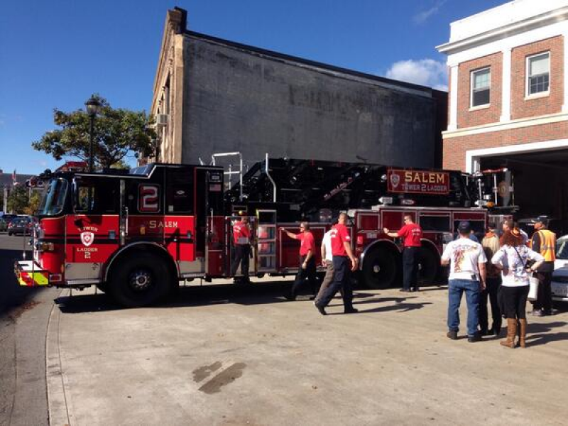 Salem Fire Department's New $1.1M Ladder Truck Arrives - Salem, MA Patch