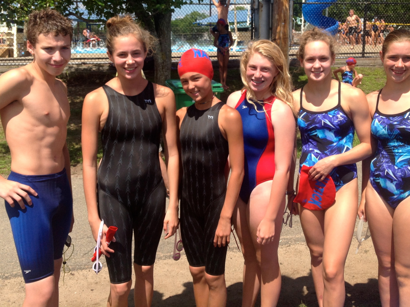 Natick Summer Swim Team A Championship Posts Highest