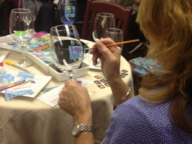 Paint, Sip, Create! A Wine Glass Painting Party @ Arrigoni Winery ...