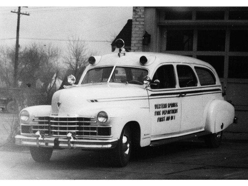 1947 Cadillac Ambulance ... a bit of Western Springs History