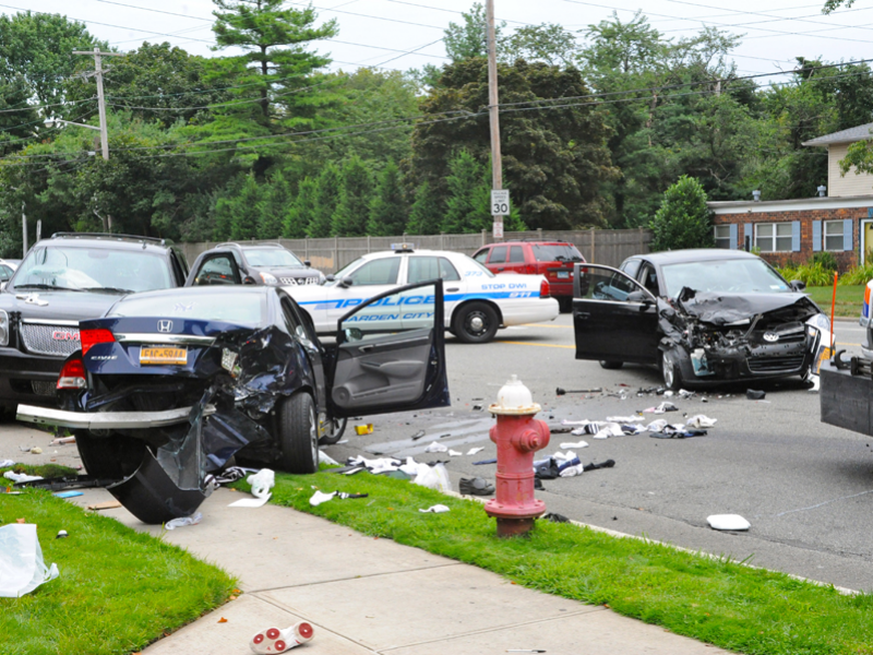 ThreeCar Accident on Old Country Road Sunday Mineola, NY Patch