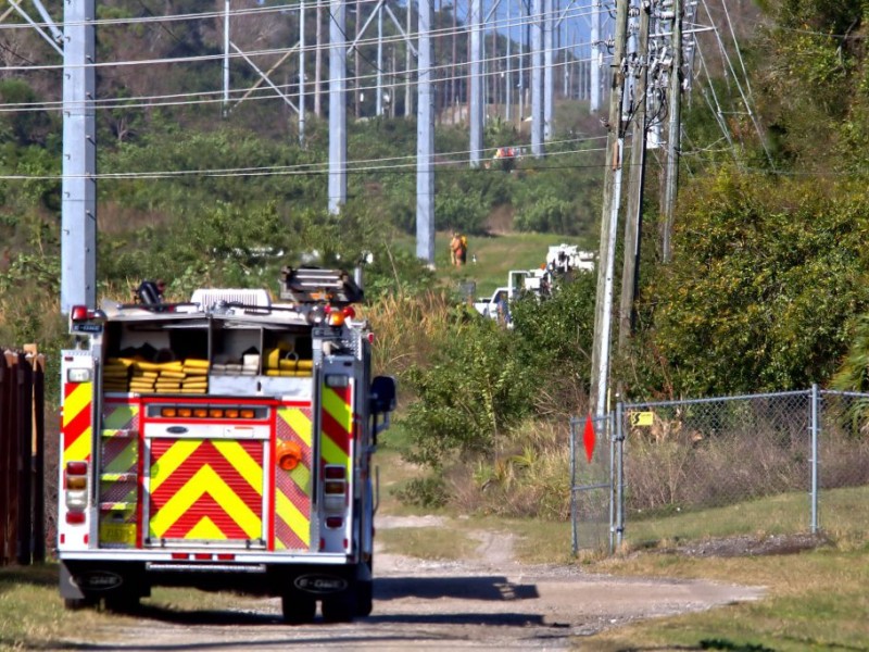 Brush Fire Breaks Out Behind Sutherland Elementary - Palm Harbor, FL Patch