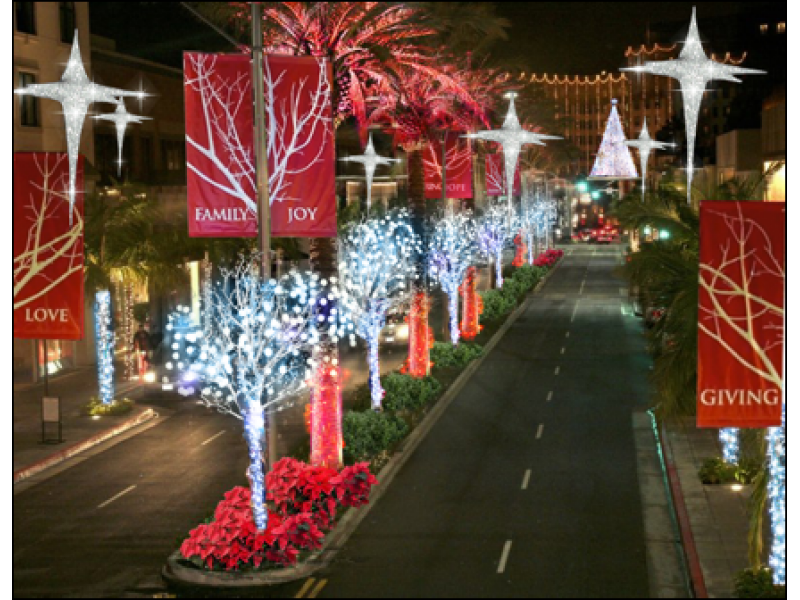 150,000 Holiday Lights to Brighten Up Rodeo Drive Beverly Hills, CA Patch