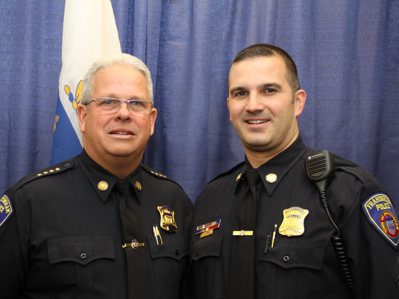 Greg Reardon Promoted to Framingham Police Sergeant | Framingham, MA Patch