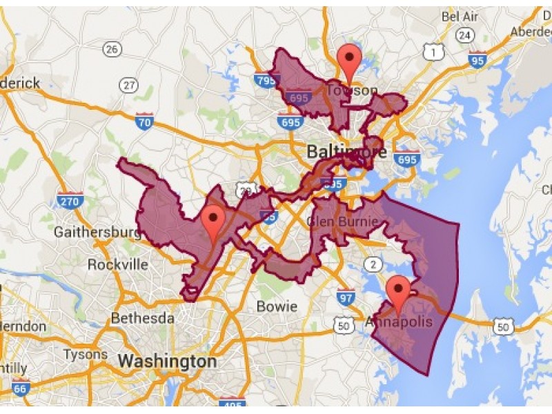 Maryland's 'Praying Mantis' District Among Worst in Gerrymandering ...