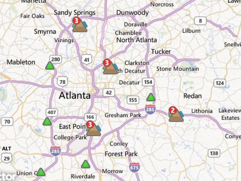 Georgia Power Outage Map Today 2025 Ga - Avrit Carlene