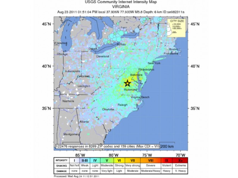 An Earthquake in Cartersville? | Cartersville, GA Patch