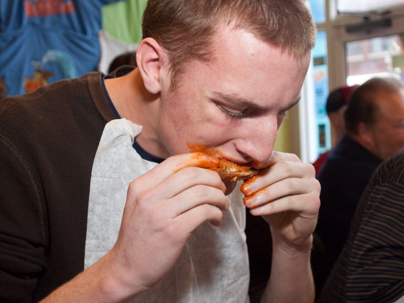 Buffalo Wing Eating Competition Today at Tito's Summit, NJ Patch