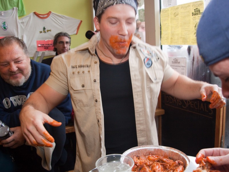 Buffalo Wing Eating Competition Today at Tito's Summit, NJ Patch