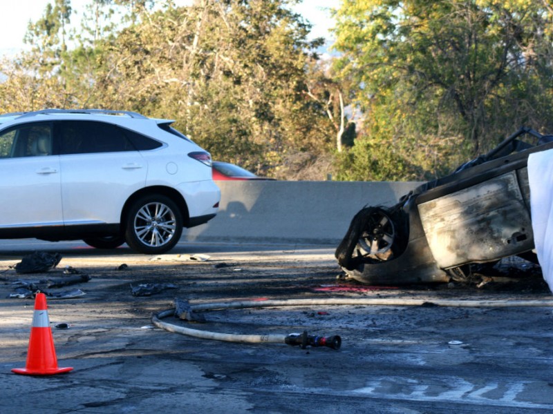 UPDATE: Teen Killed in Fiery 3-Car Crash on 170 Freeway Near...