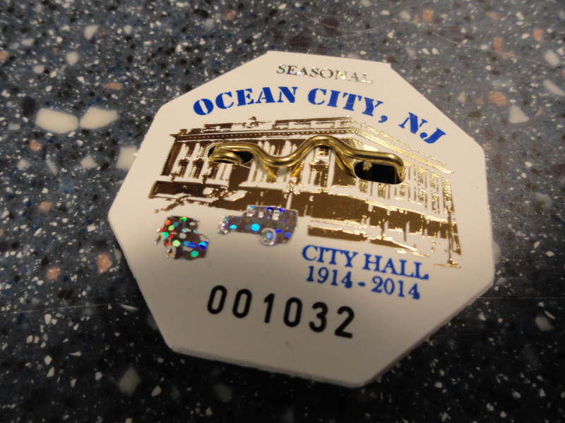 Ocean City Beach Tags for 2015 Now On Sale - Ocean City, NJ Patch