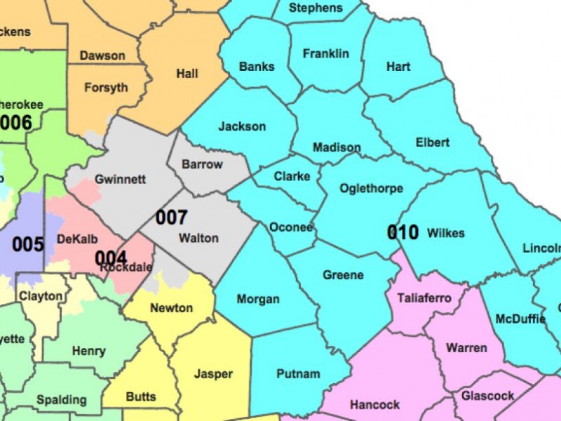 Proposed Congressional Map Places Dacula in 10th District - Dacula, GA ...