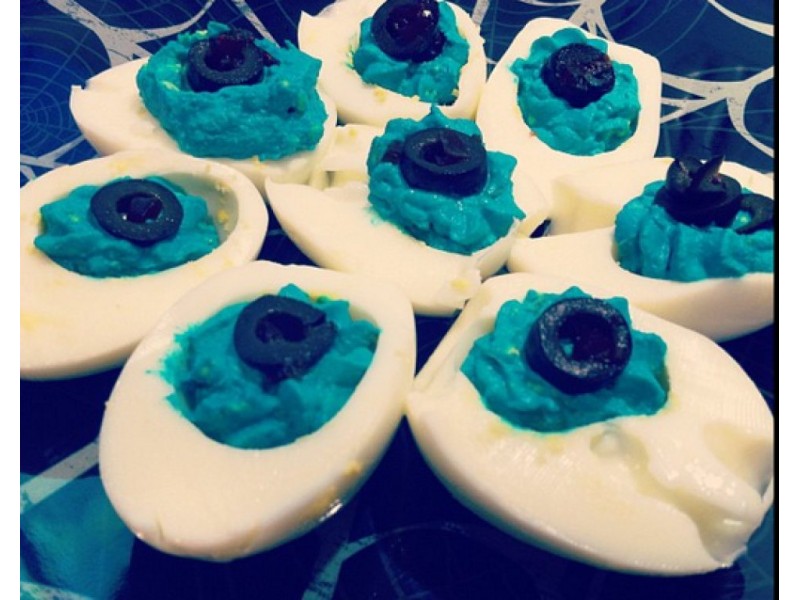 eyeball devilled eggs eyeball devilled eggs
